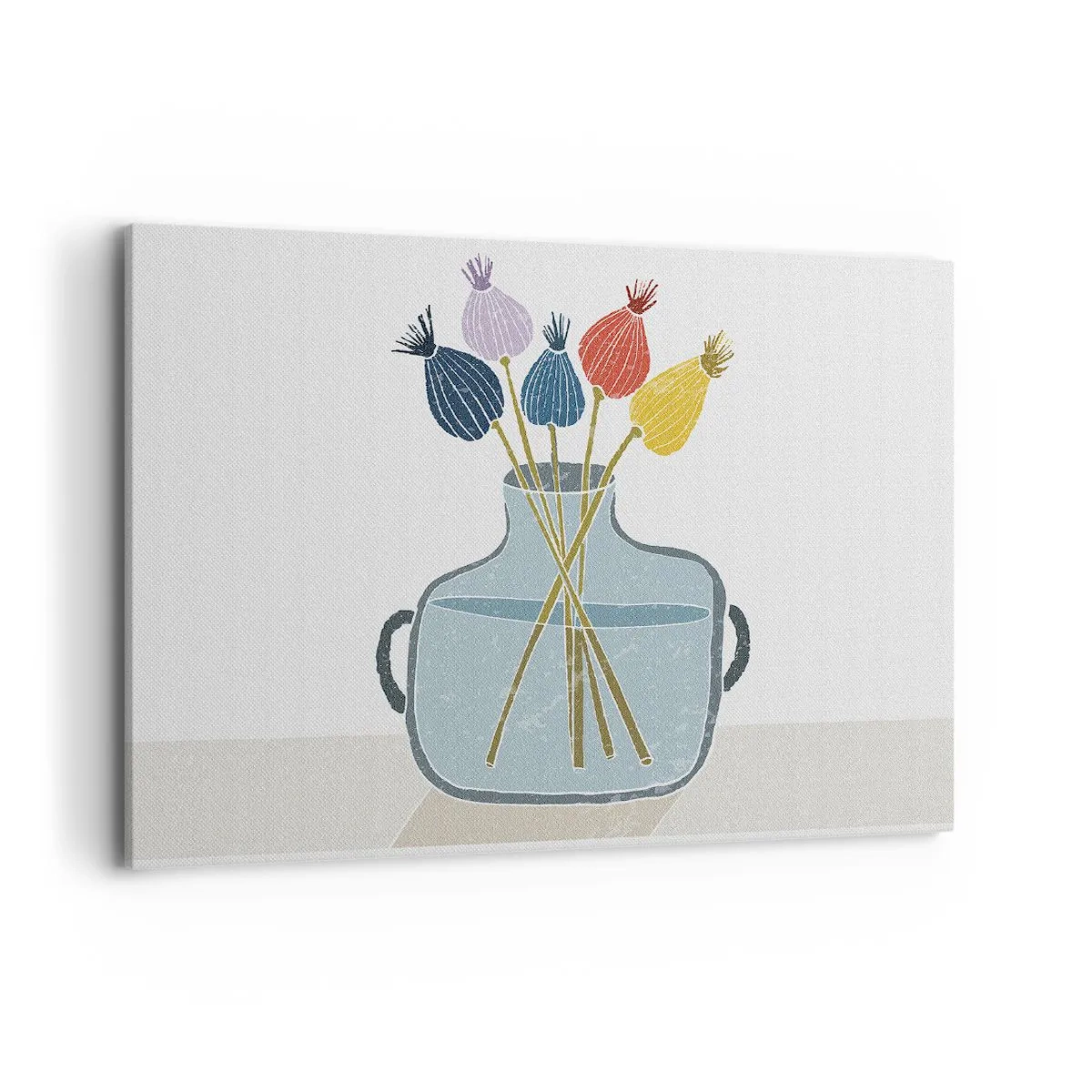 Canvas picture - As Quiet as Poppies - 100x70 cm