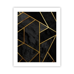 Poster - Darkness and Brighness - 40x50 cm