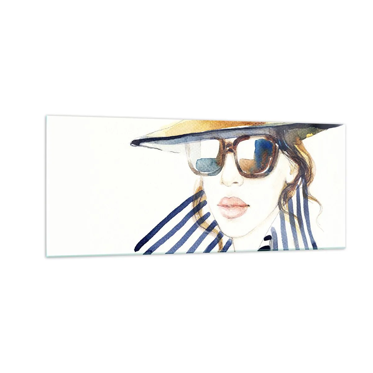 Glass picture - Welcome to Florida! - 100x40 cm