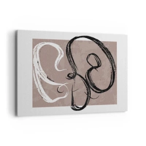 Canvas picture - Composition -In Search of Completeness - 100x70 cm