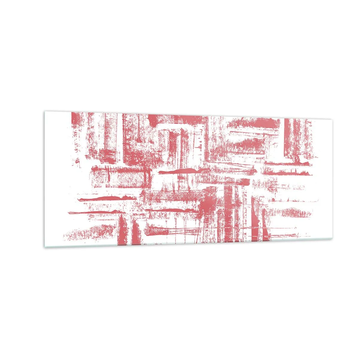 Glass picture - Red City - 100x40 cm