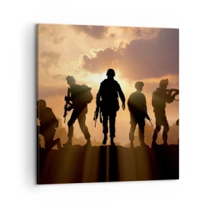 Canvas picture - Brothers In Arms - 50x50 cm