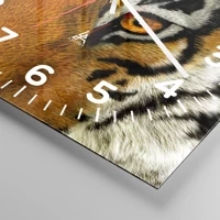 Clock face with numbers