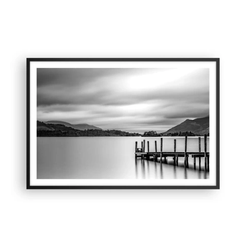 Poster in black frame - Tranquility and Power - 91x61 cm