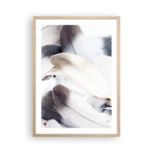 Poster in light oak frame - Almost Angelic - 50x70 cm