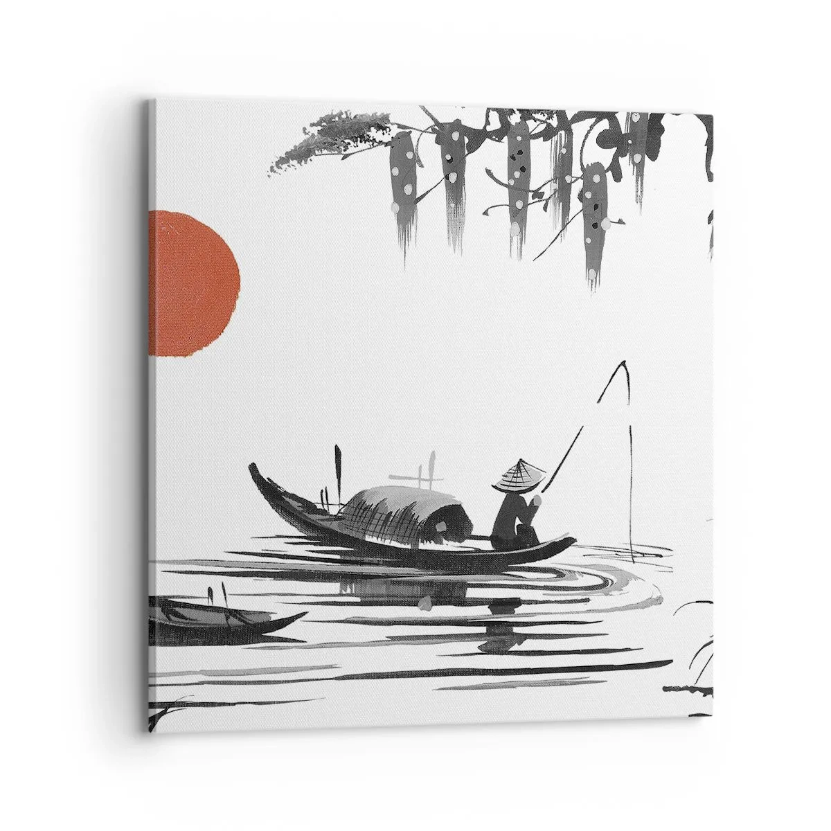 Canvas picture - Asian Afternoon - 70x70 cm