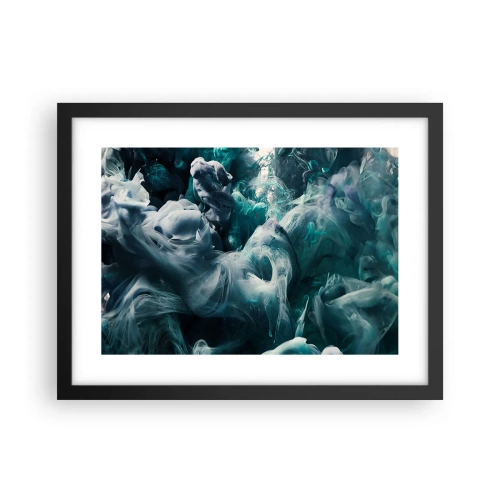 Poster in black frame - Movement of Colour - 40x30 cm