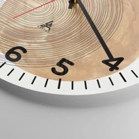 Clock face with numbers