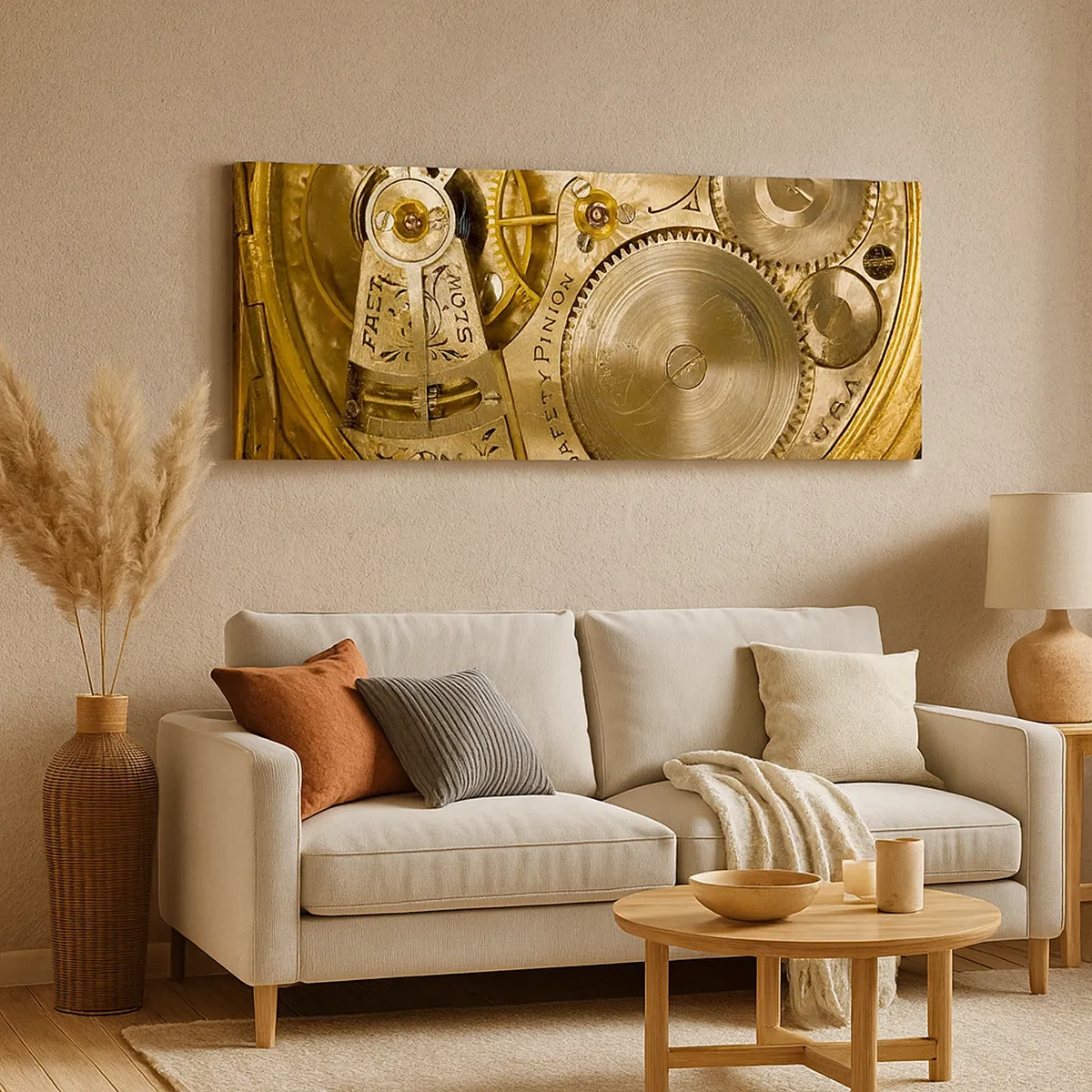 Canvas picture - Follow the Zeitgeist - 30x30 cm