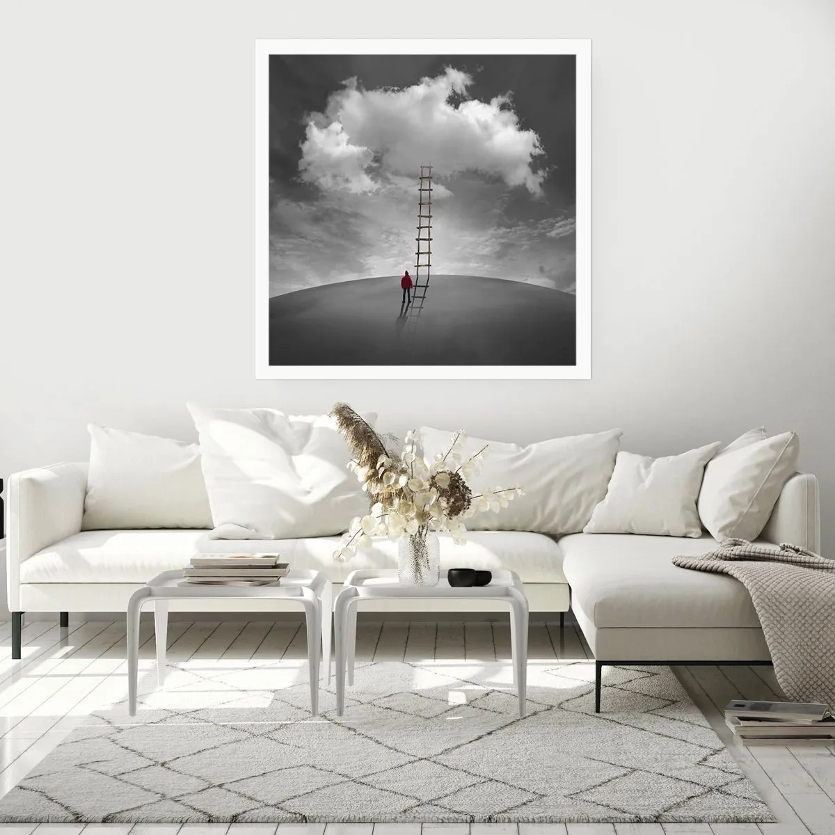 Poster - Everything Is Poissible - 60x60 cm