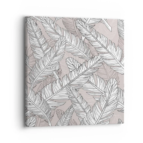 Canvas picture - Storm of Feathers - 30x30 cm