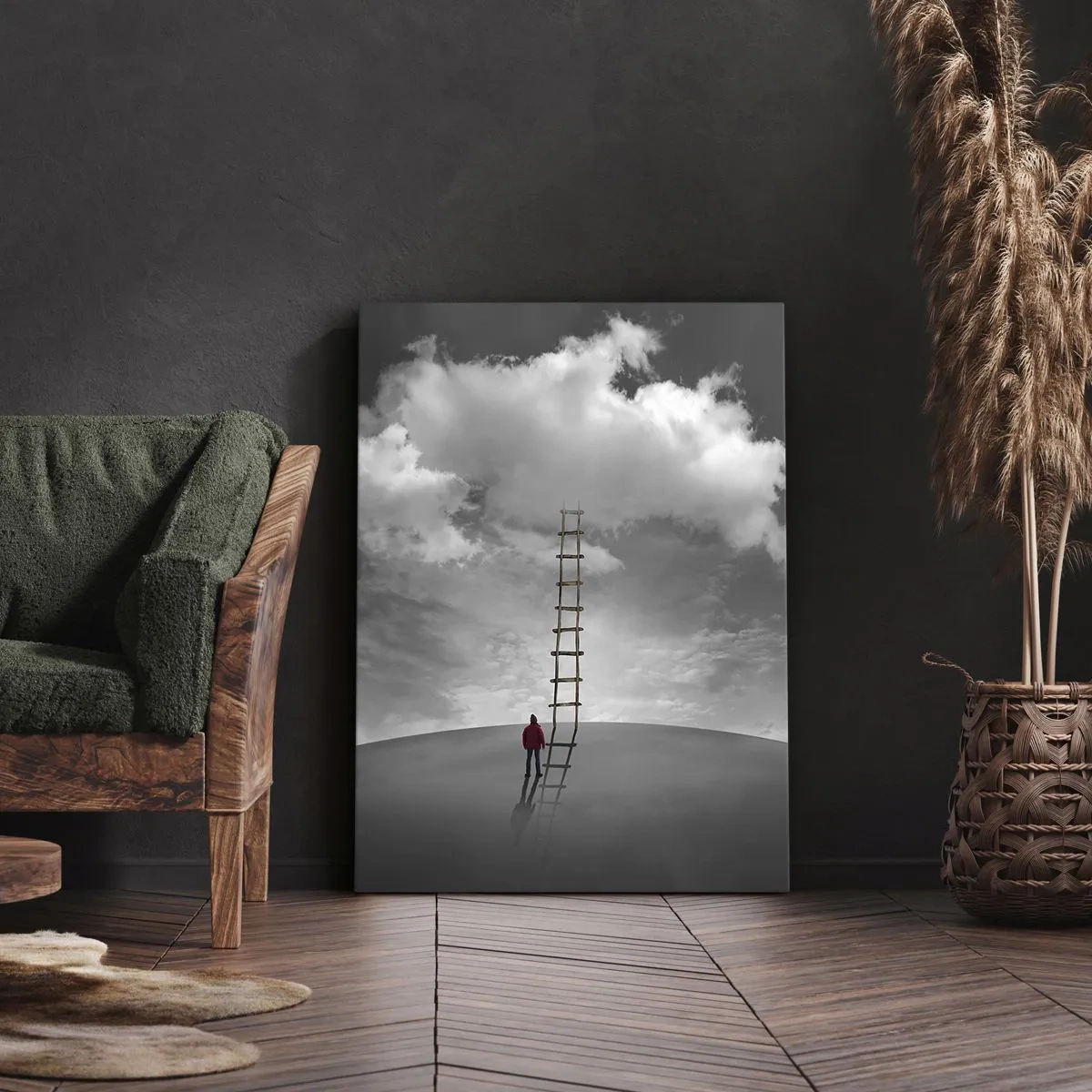 Canvas picture - Everything Is Poissible - 45x80 cm