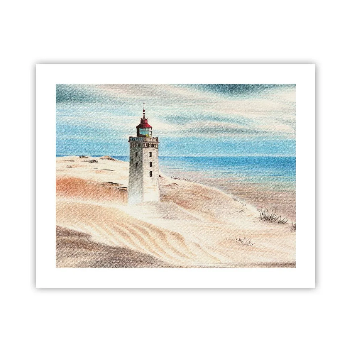 Poster - Always Staring at the Sea - 50x40 cm