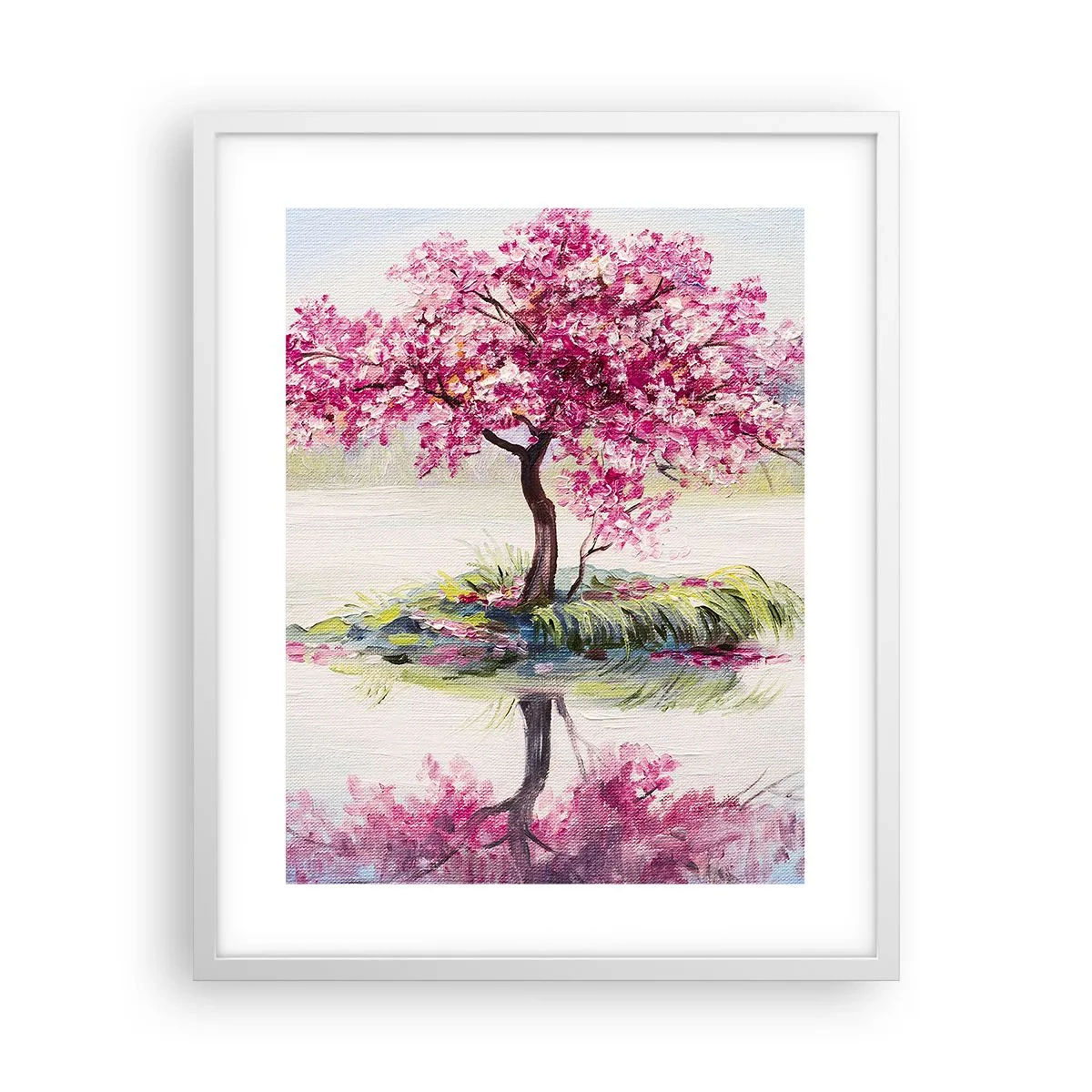 Poster in white frmae - Spring Holiday - 40x50 cm