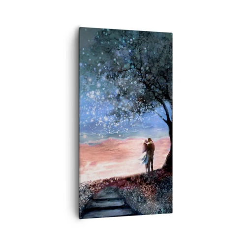 Canvas picture - Starry Spectacle - 55x100 cm