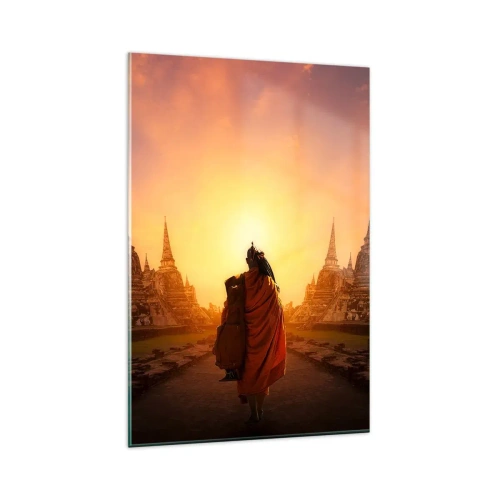 Glass picture - In Peace through Eternity - 80x120 cm