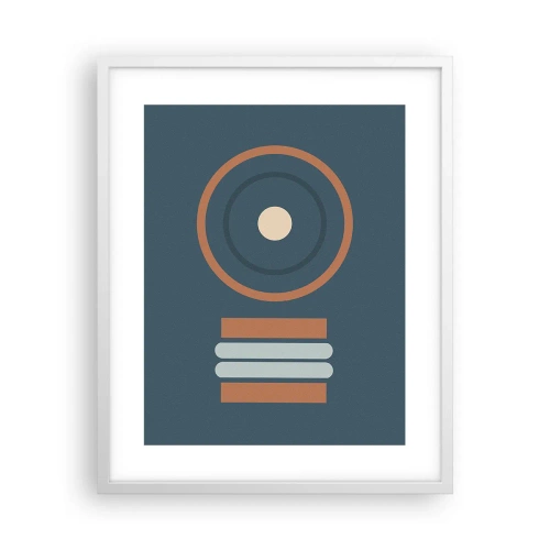 Poster in white frmae - The Matter of Things - 40x50 cm