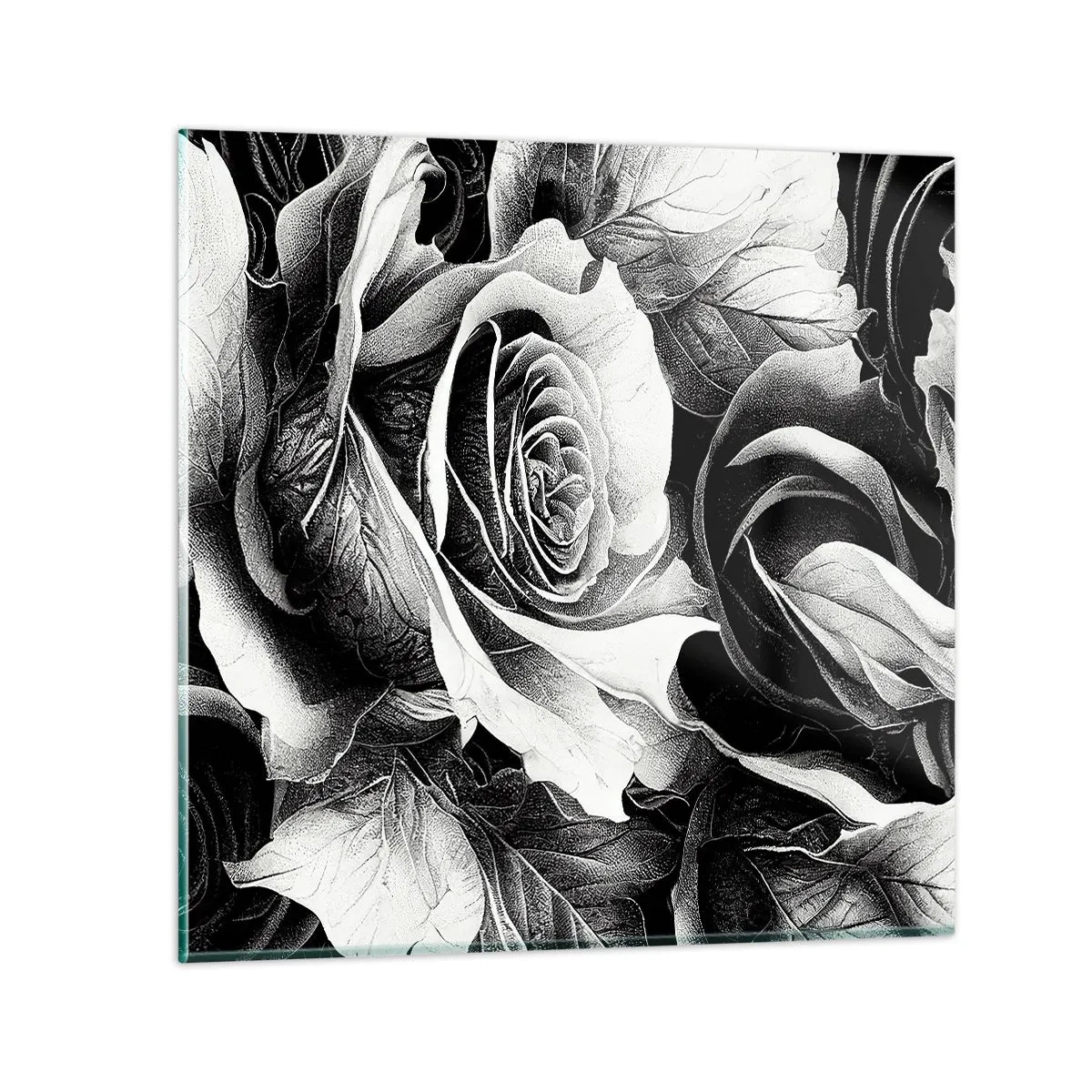 Glass picture - Always Queen - 60x60 cm