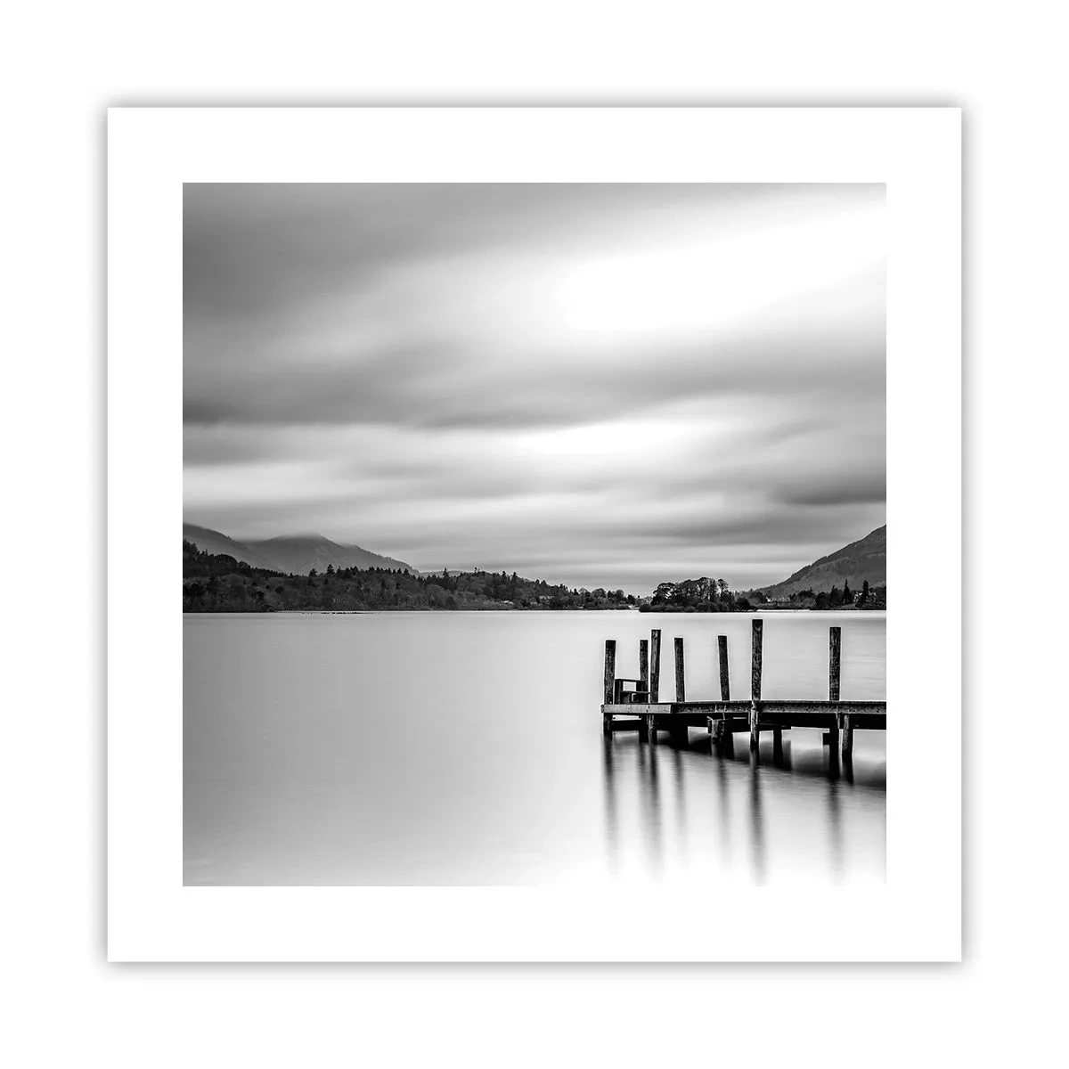 Poster - Tranquility and Power - 40x40 cm