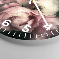 Clock face with numbers