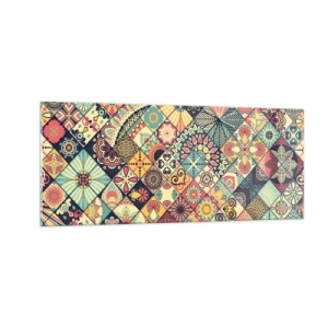 Glass picture - Moroccan Style - 100x40 cm