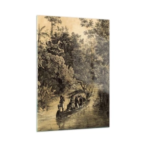 Glass picture - Journey to the Spring - 50x70 cm