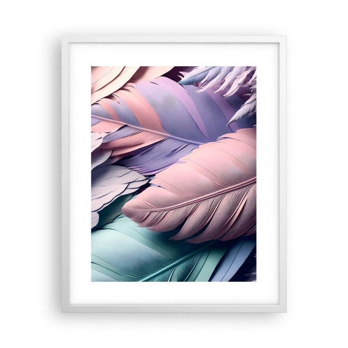 Poster in white frmae - Birdie Chic - 40x50 cm