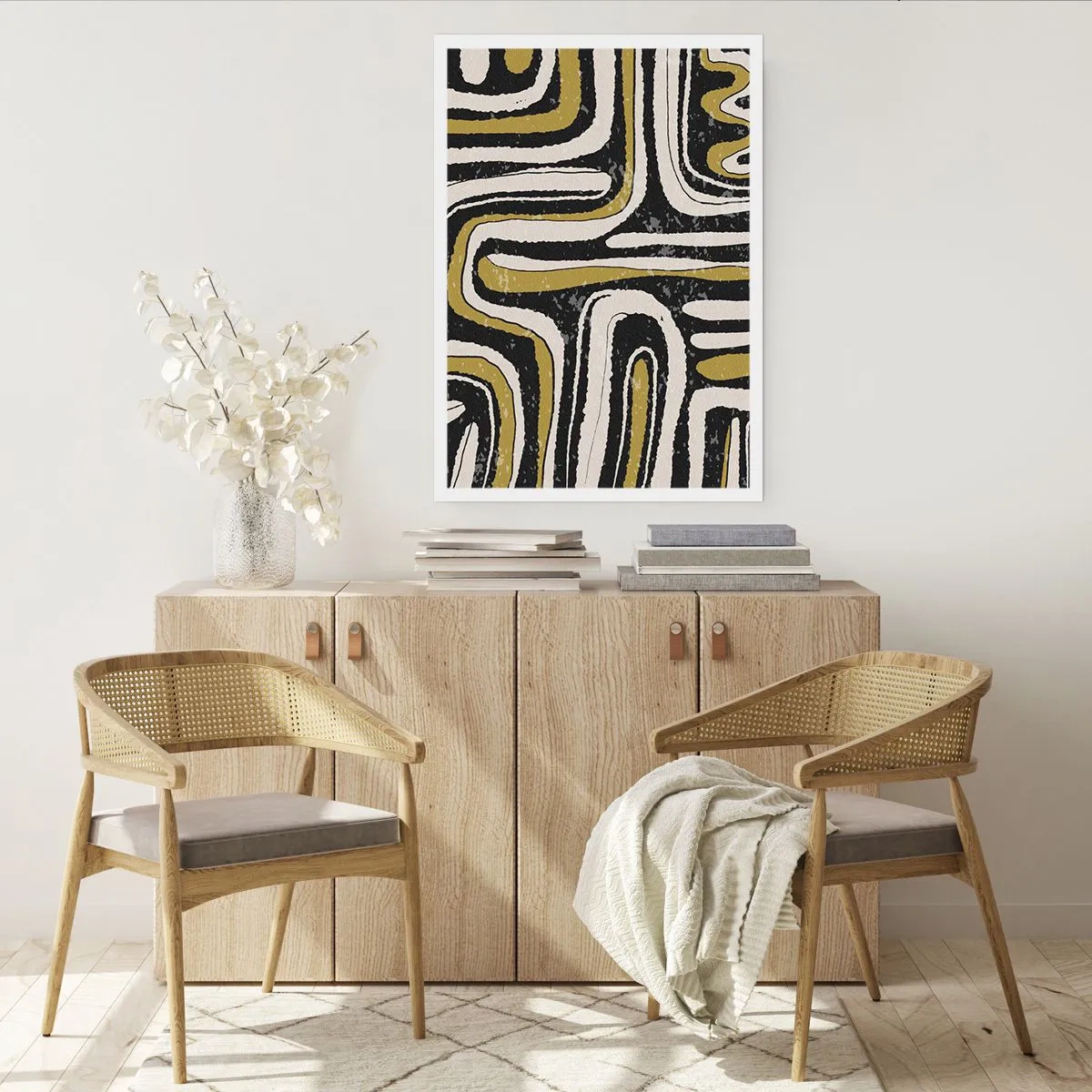 Poster - Compositions: Tracks and Alleys - 70x100 cm