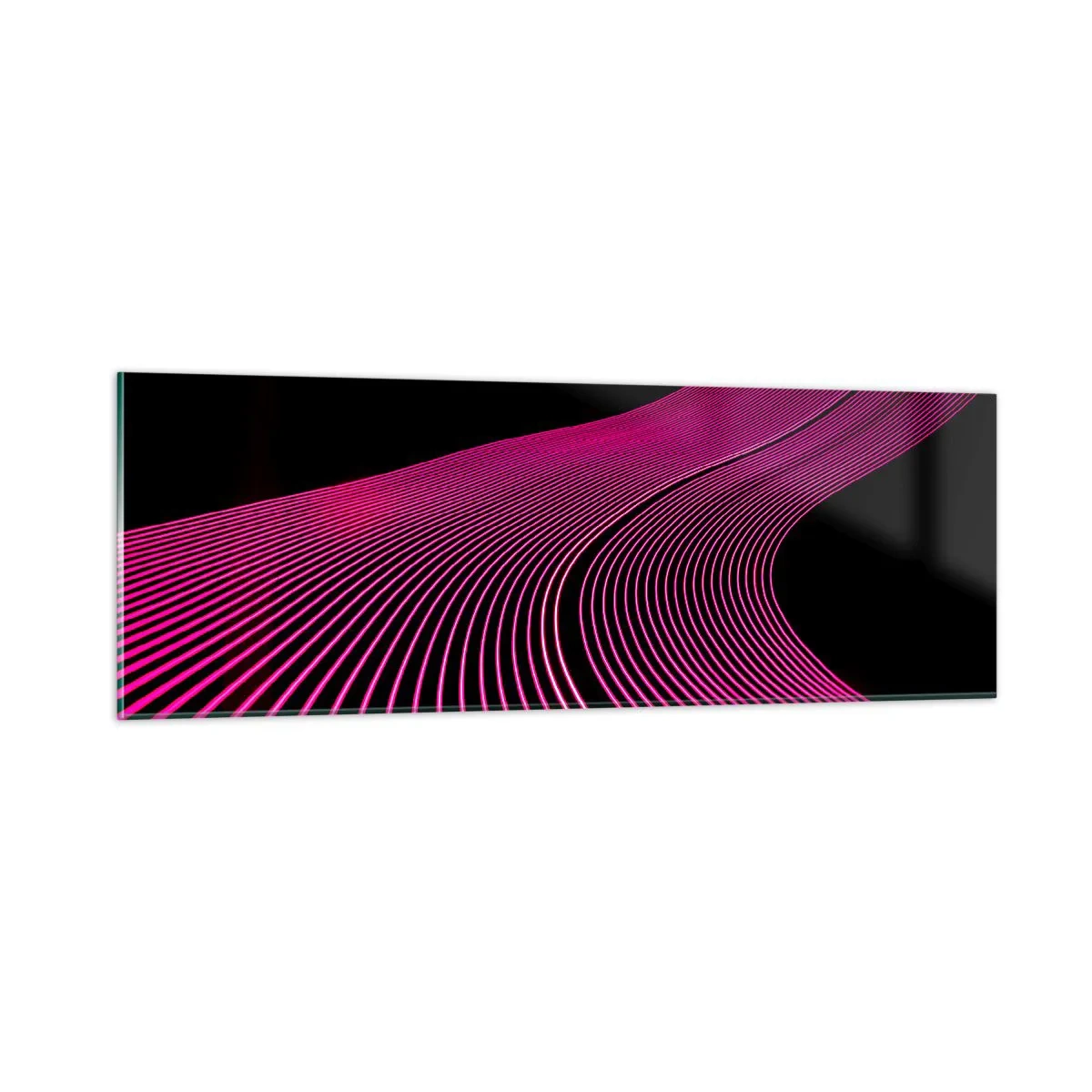 Glass picture - Alley of Light - 90x30 cm