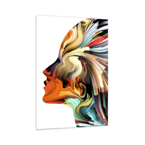 Glass picture - Explosion of Imagination - 50x70 cm