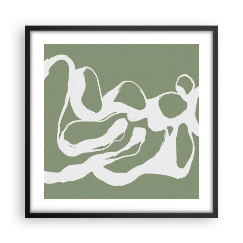 Poster in black frame - The Call of Space - 50x50 cm