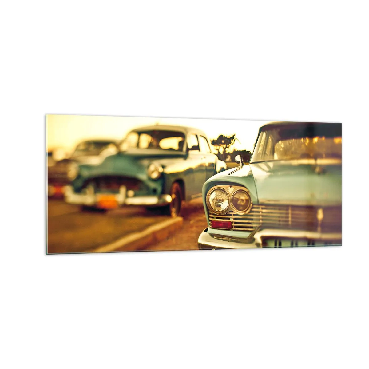 Glass picture - We Wait and See - 100x40 cm