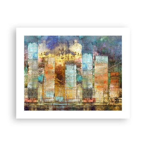 Poster - Sunny Metropolis - 50x40 cm
