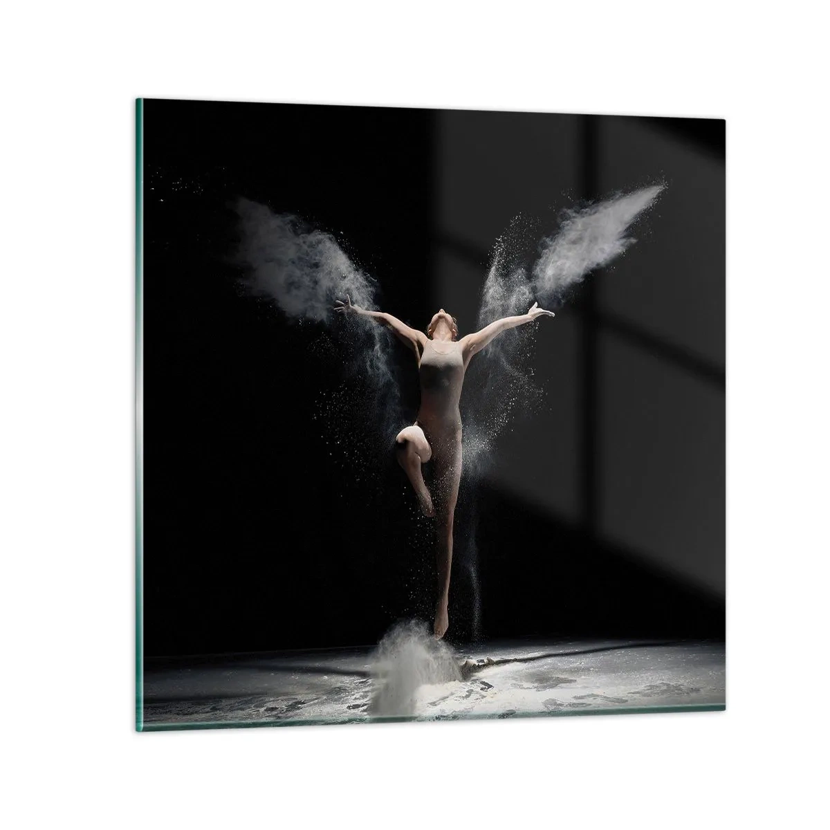 Glass picture - Elves Exist - 30x30 cm