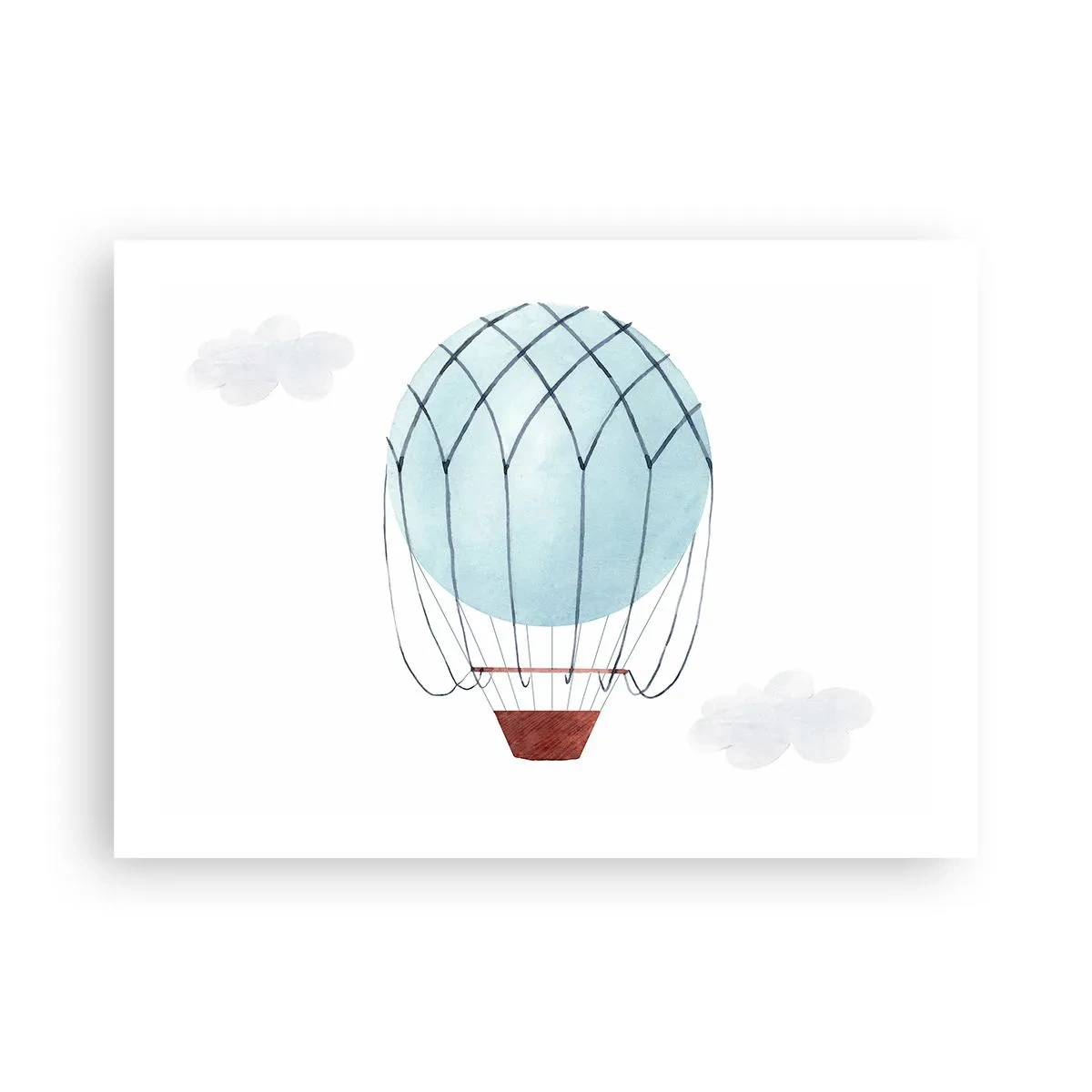 Poster - All in the Clouds - 70x50 cm