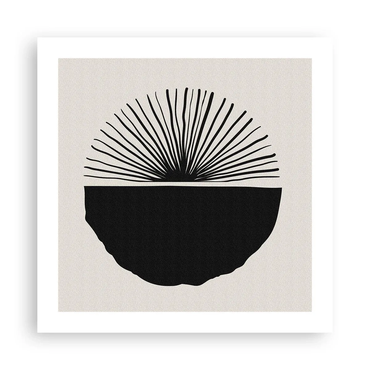 Poster - Fan of Possibilities - 50x50 cm