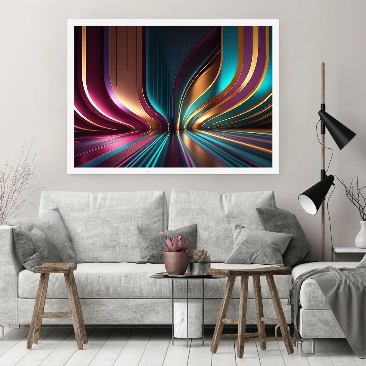Poster - Architecture of Light - 91x61 cm