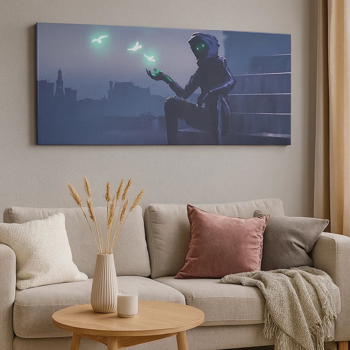 Canvas picture - Life Will Be Restored - 30x30 cm