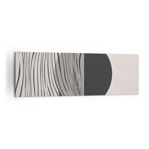 Canvas picture - Half Composition - 160x50 cm