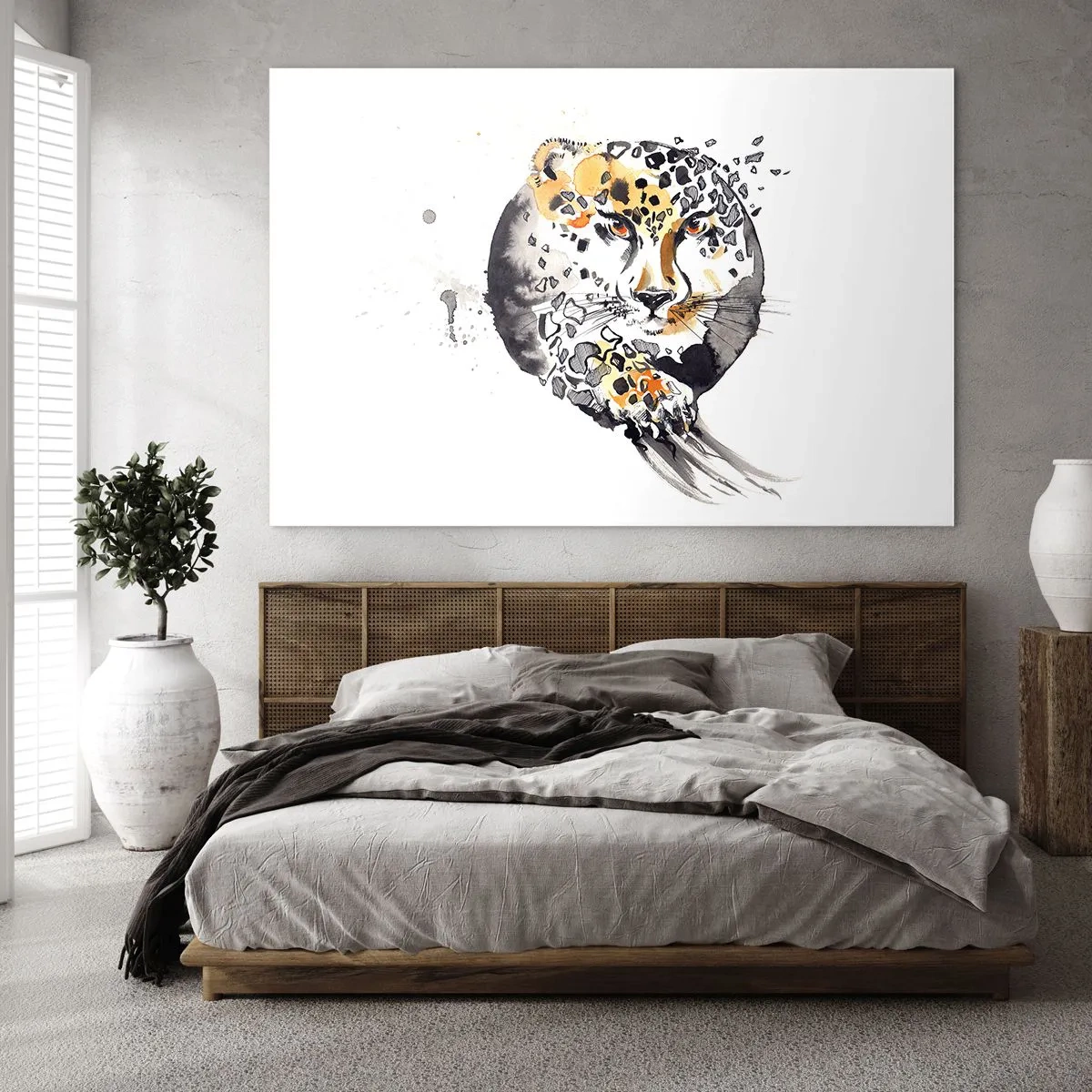 Glass picture - Wild Beauty - 120x80 cm