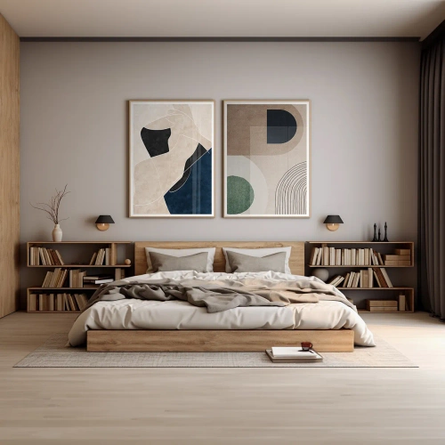 Light chocolate - Inspiration for the bedroom