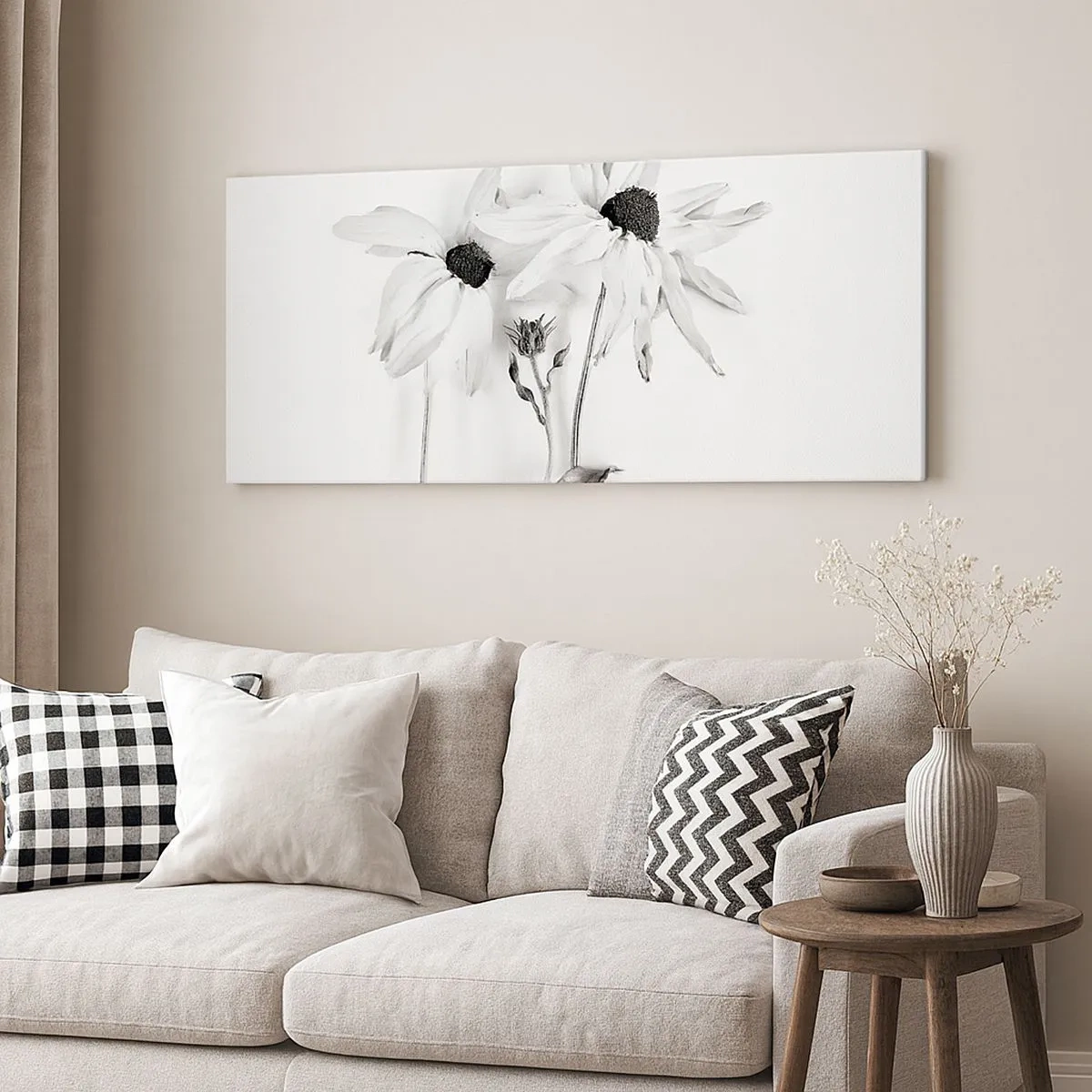 Canvas picture - No one Wants To Be Alone - 100x40 cm