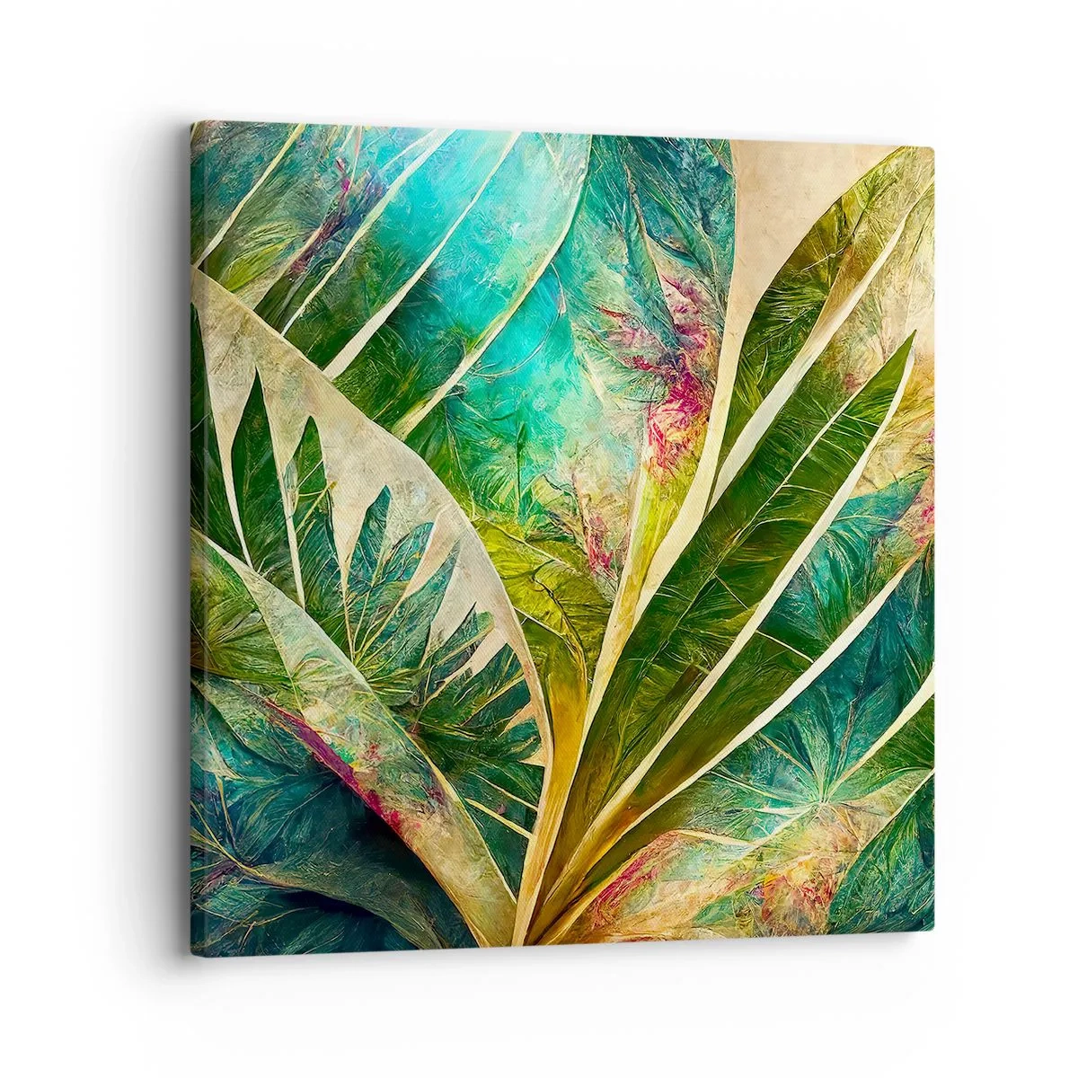 Canvas picture - Colours of the Tropics - 30x30 cm