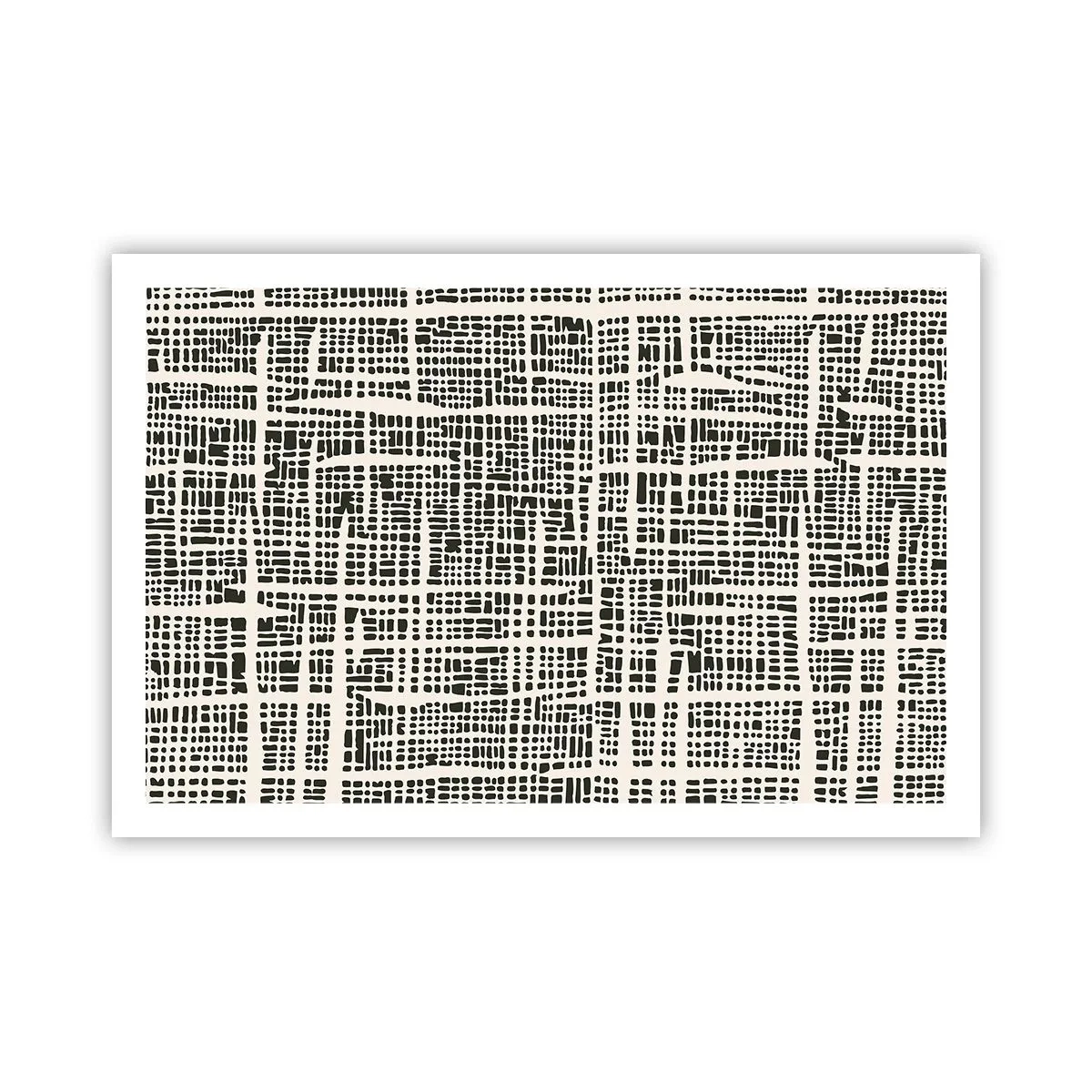 Poster - Woven Composition - 91x61 cm