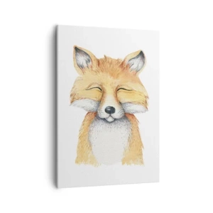 Canvas picture - Fox Moods - 50x70 cm