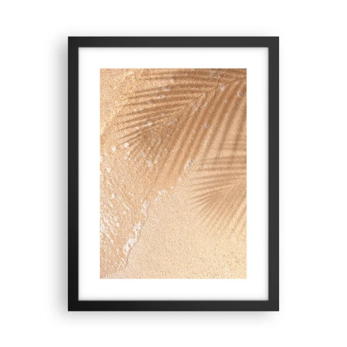 Poster in black frame - Shadow of a Hot Summer - 30x40 cm