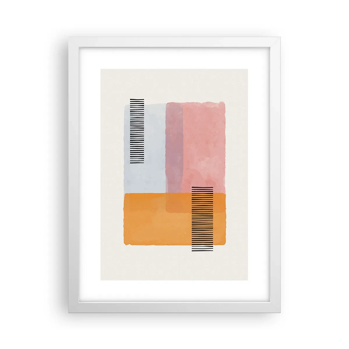 Poster in white frmae - From Corner to Corner - 30x40 cm