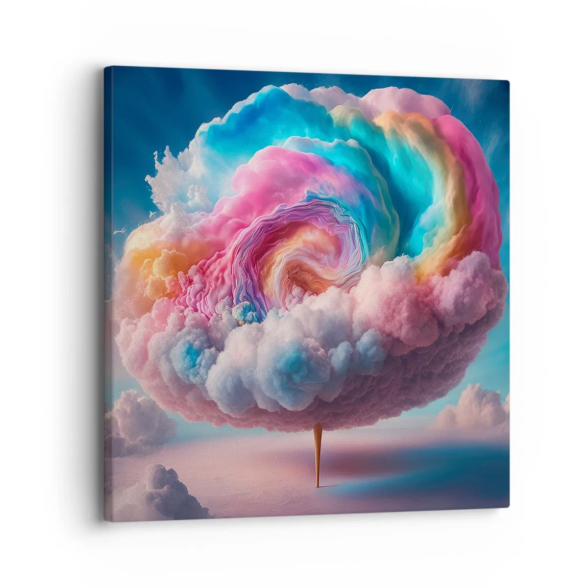 Canvas picture - Dream of a Funfair - 30x30 cm