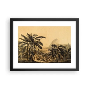 Poster in black frame - In Colonial Character - 40x30 cm