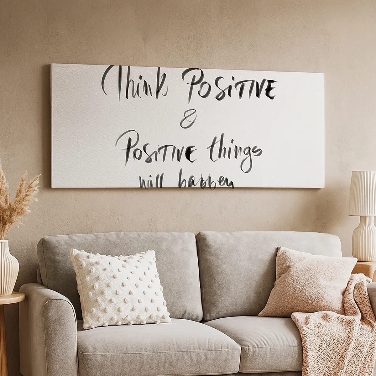 Canvas picture - How to Live? - 30x30 cm